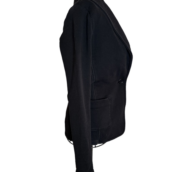 James Perse Shawl Collar Blazer in Black Size Small (James Perse Size 2) - Picture 3 of 12